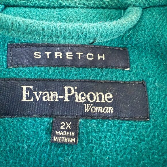 Evan Picone double-breasted winter coat size 2X - Picture 2 of 6